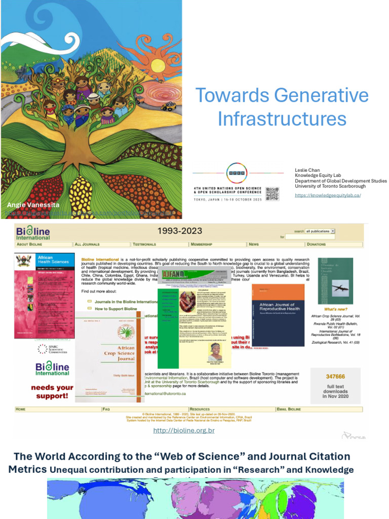 Generative Infrastructures for Knowledge Equity | PDF | System