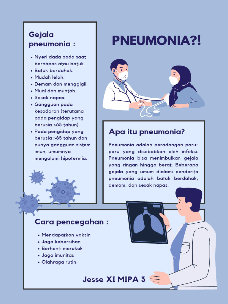 Gejala dan Pencegahan Pneumonia | PDF