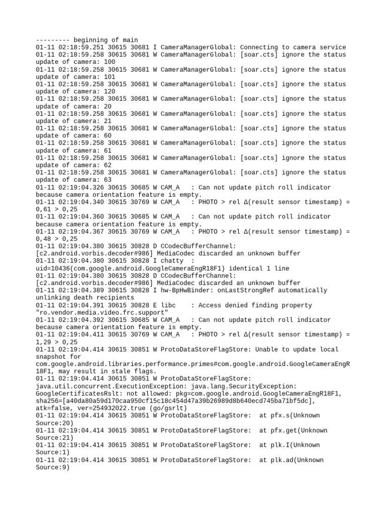Log Cat 1768141202129 | PDF | Computer Architecture | Software