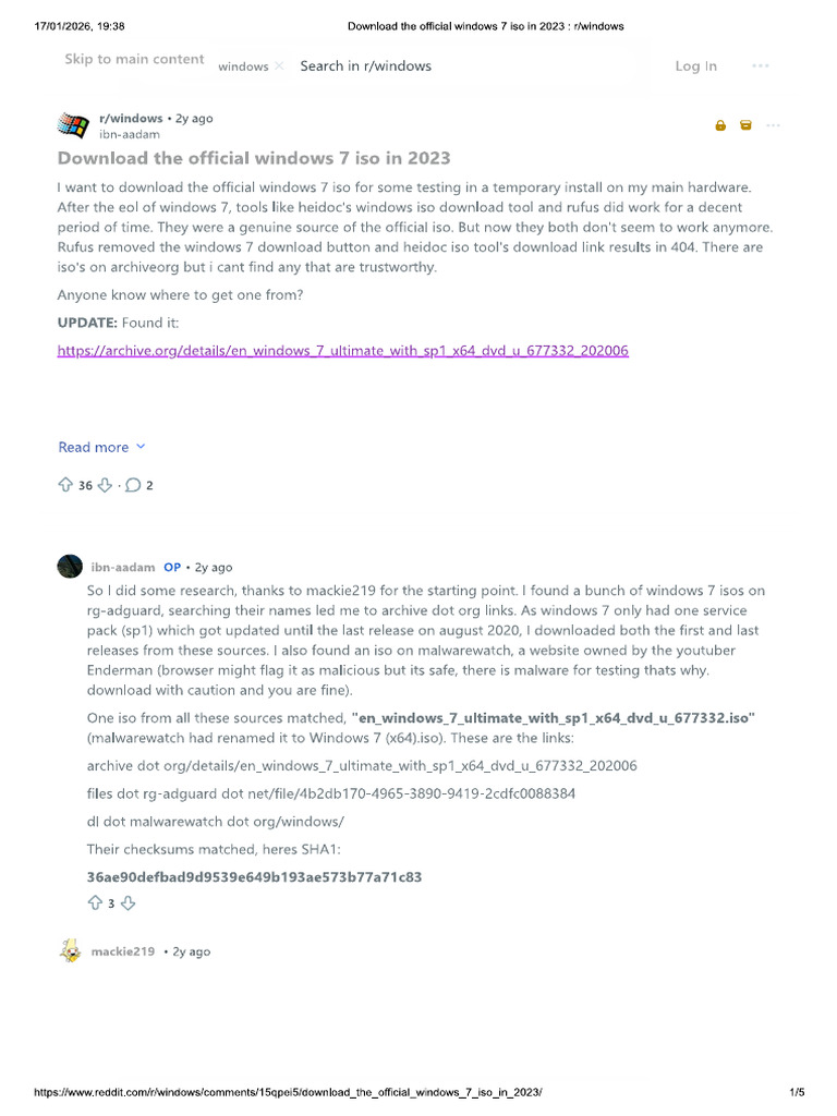 Windows 7 Ultimate Reddit | PDF