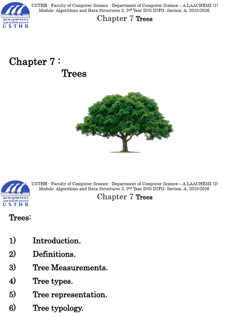Understanding Tree Structures in Computer Science | PDF | Computer ...