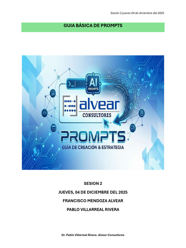 Guía de Prompts para Proyectos Sociales | PDF