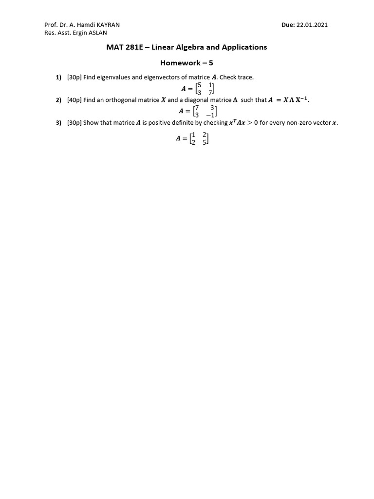 Homework 5 | PDF
