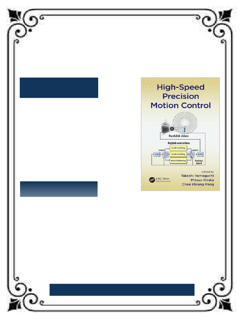 High Speed Precision Motion Control 1st Edition Takashi Yamaguchi ebook ...
