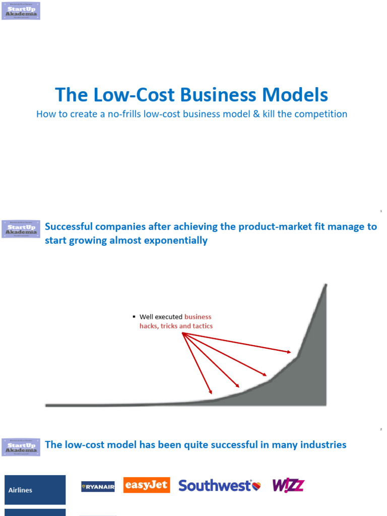 Low-Cost Business Model Strategies | PDF | Retail | Alcoholic Beverages