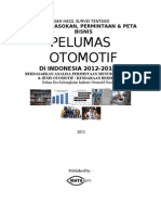 Studi Peta Bisnis-Supply & Demand Pelumas Otomotif (Automotive Lubricant) Di Indonesia 2012