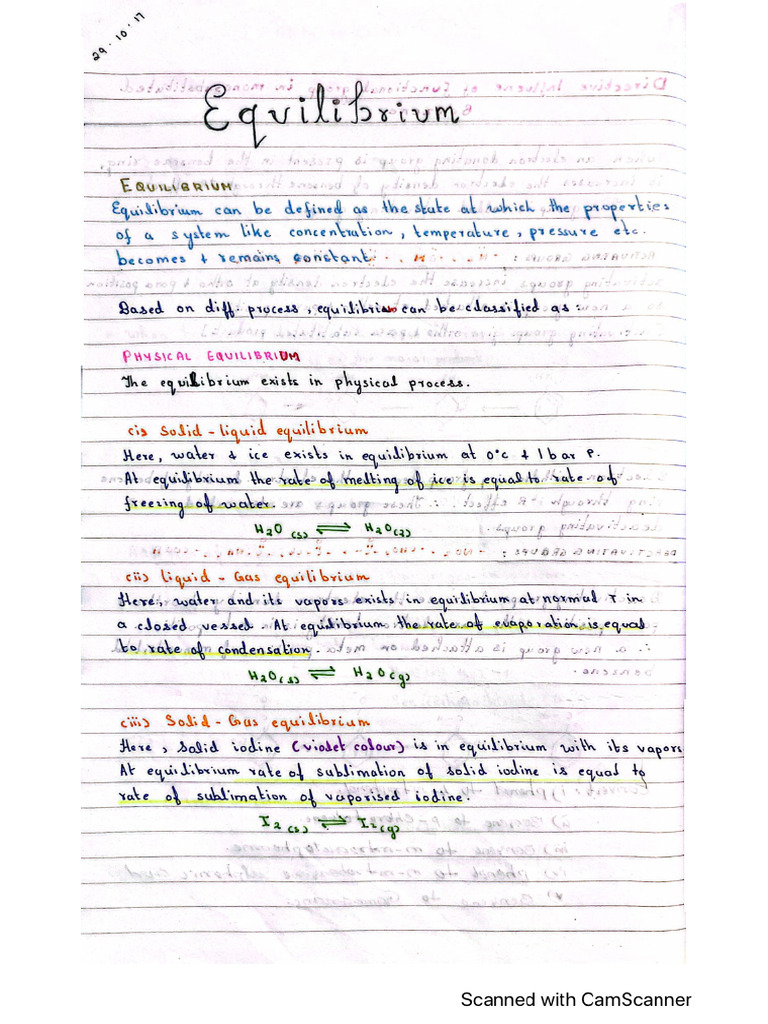 ch7-equilibrium hanwrtn | PDF