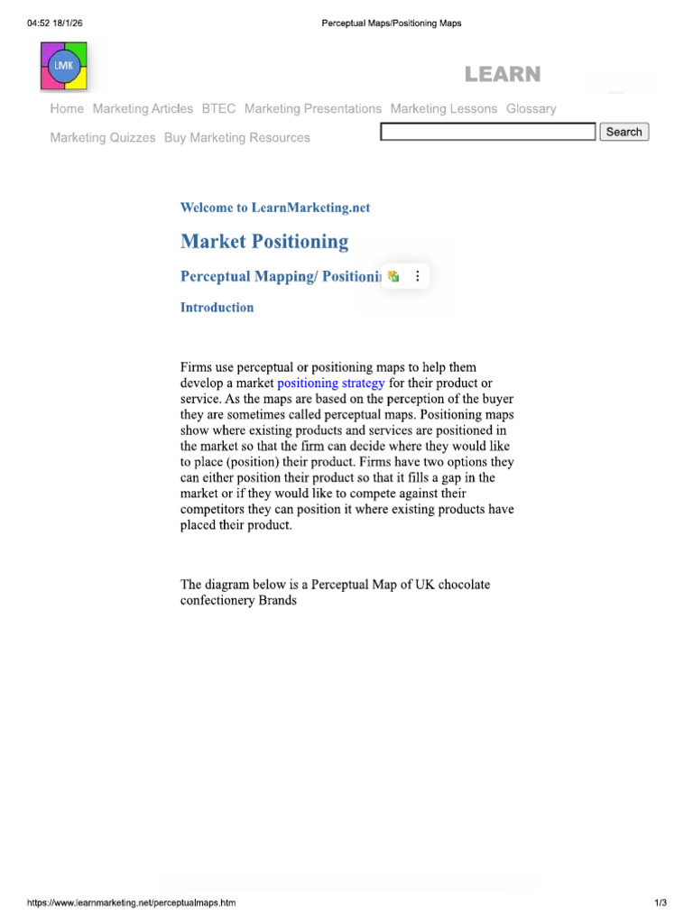 Market Positioning | PDF
