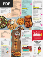 Nando's Menu Highlights and Prices | PDF | Hamburgers | French Fries