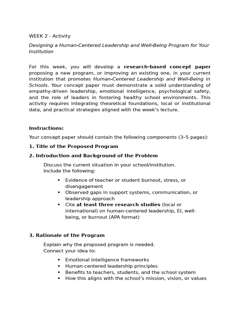 C-el Week 2 Activity | PDF | Leadership | Emotional Intelligence