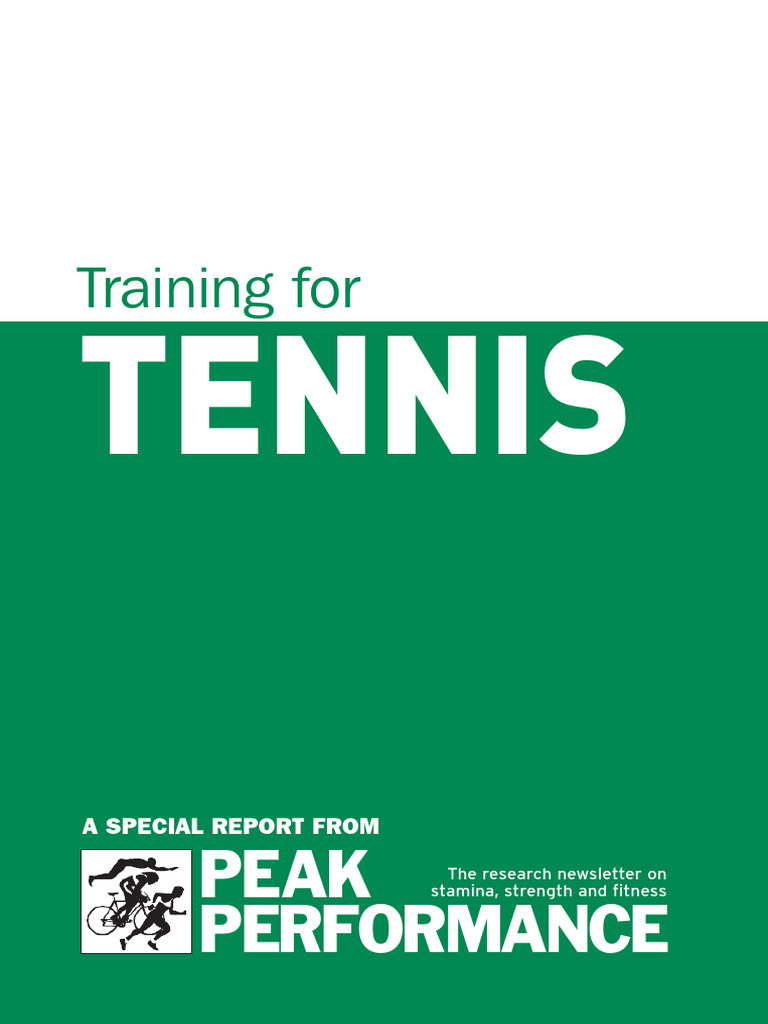 Tennis Training: Performance & Injury Insights | PDF | Strength ...
