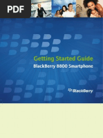 BlackBerry 8800 Smartphone - Getting Started Guide (version 4 2 1)