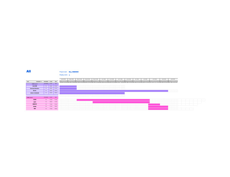 Gantt Chart | PDF