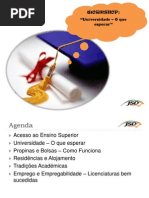 Workshop Universidade - O Que Esperar