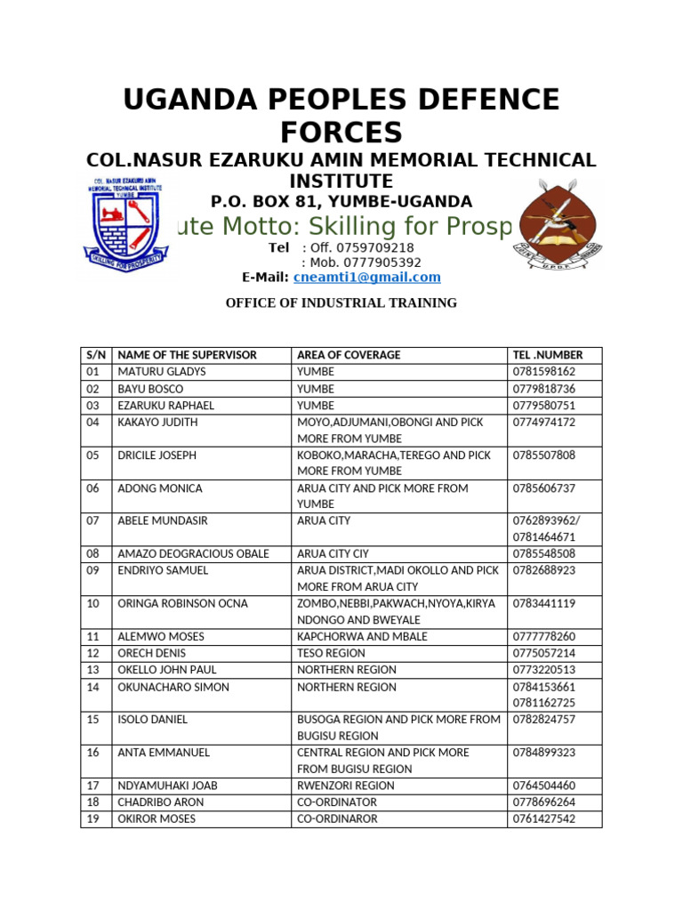 List of Academic Supervisors 2025 | PDF
