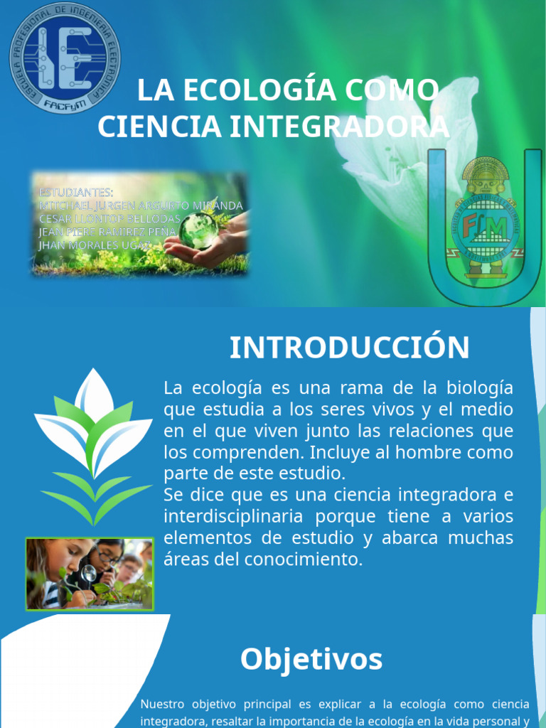 Ecología: Ciencia Integradora y Vital | PDF | Ecología | Entorno natural