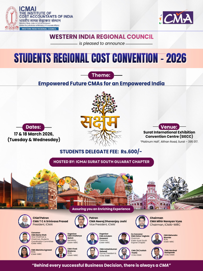 Students Regional Cost Convention 2026 | PDF