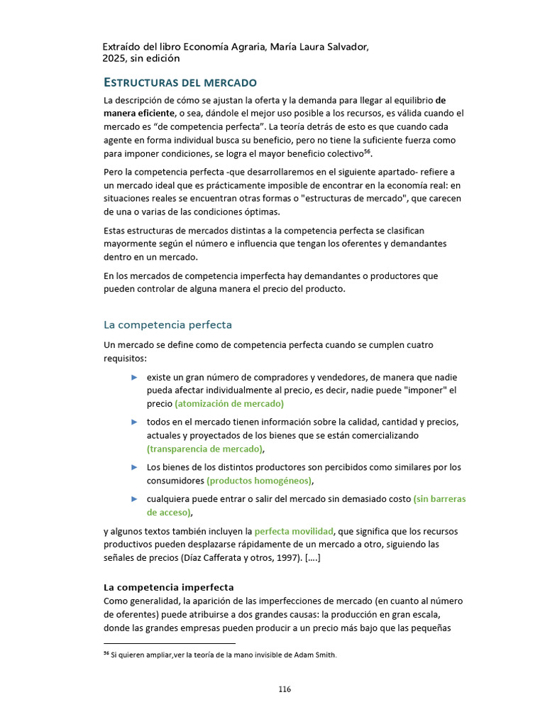 Estructuras de Mercado: Competencia y Monopolios | PDF | Mercado ...