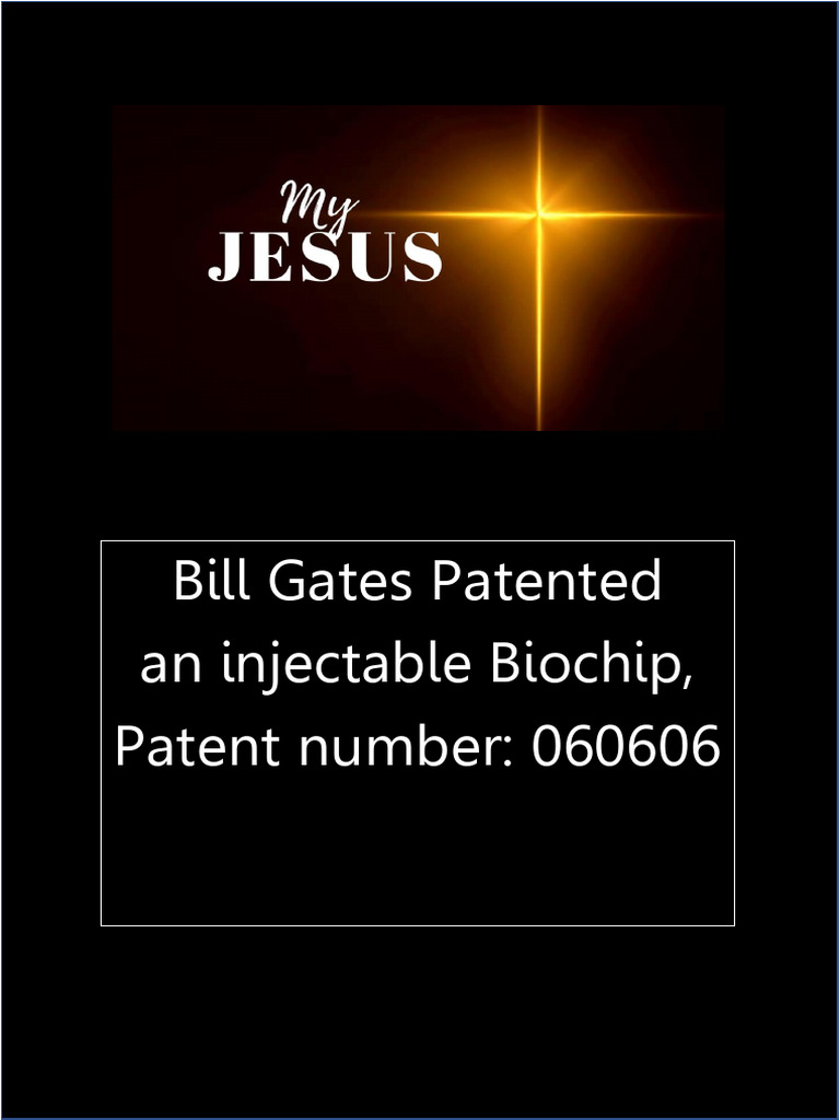 Bill Gates Injectable Biochip Document PDF | PDF | The Beast (Revelation) |  Salvation