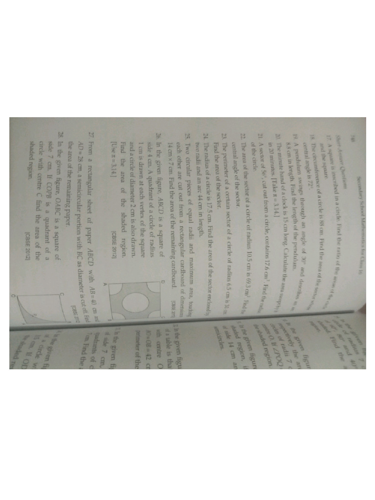 Questions Math 5 | PDF