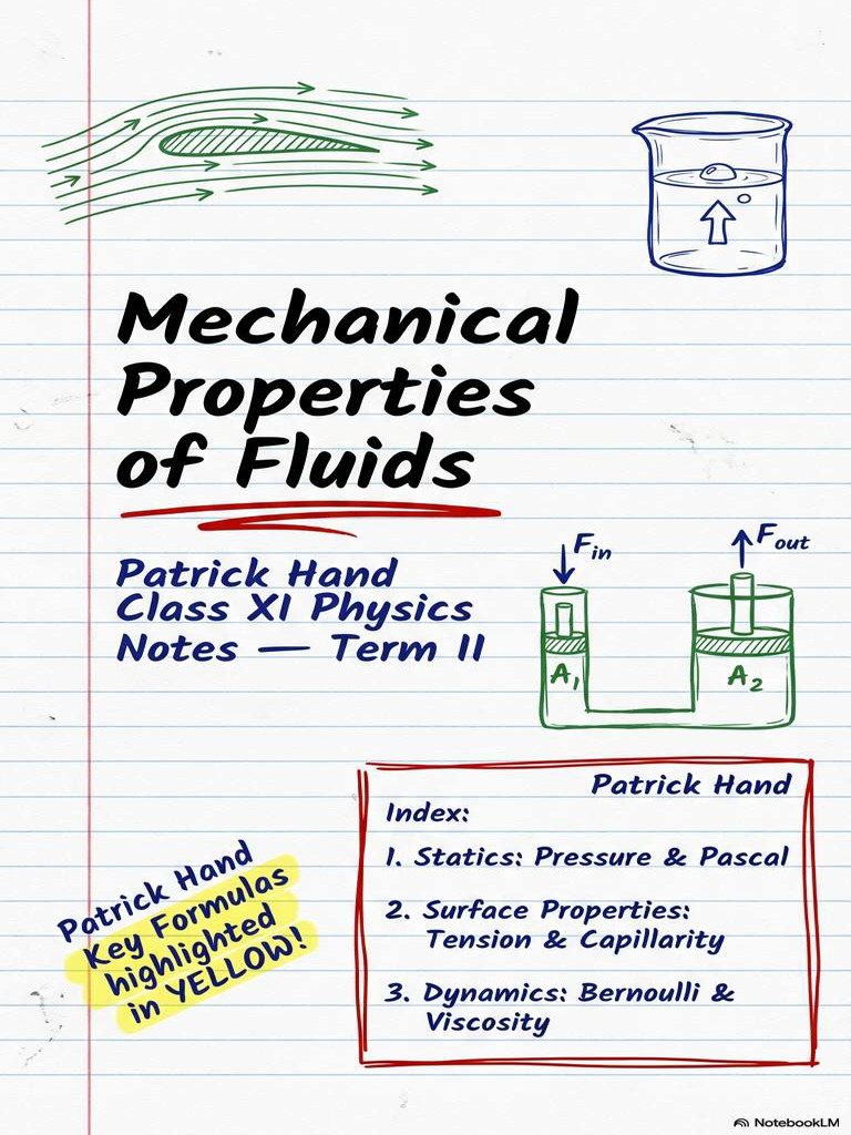 Mechanical Properties of Fluids | PDF