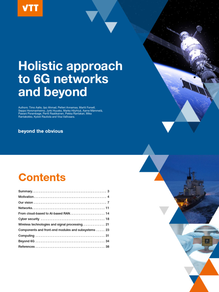 WHITEPAPER DITO Holistic Approach-To 6G Networks and Beyonnd 2025 | PDF ...