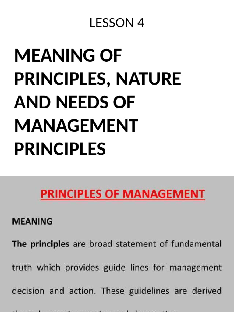 Principles and Evolution of Management | PDF | Business | Economies