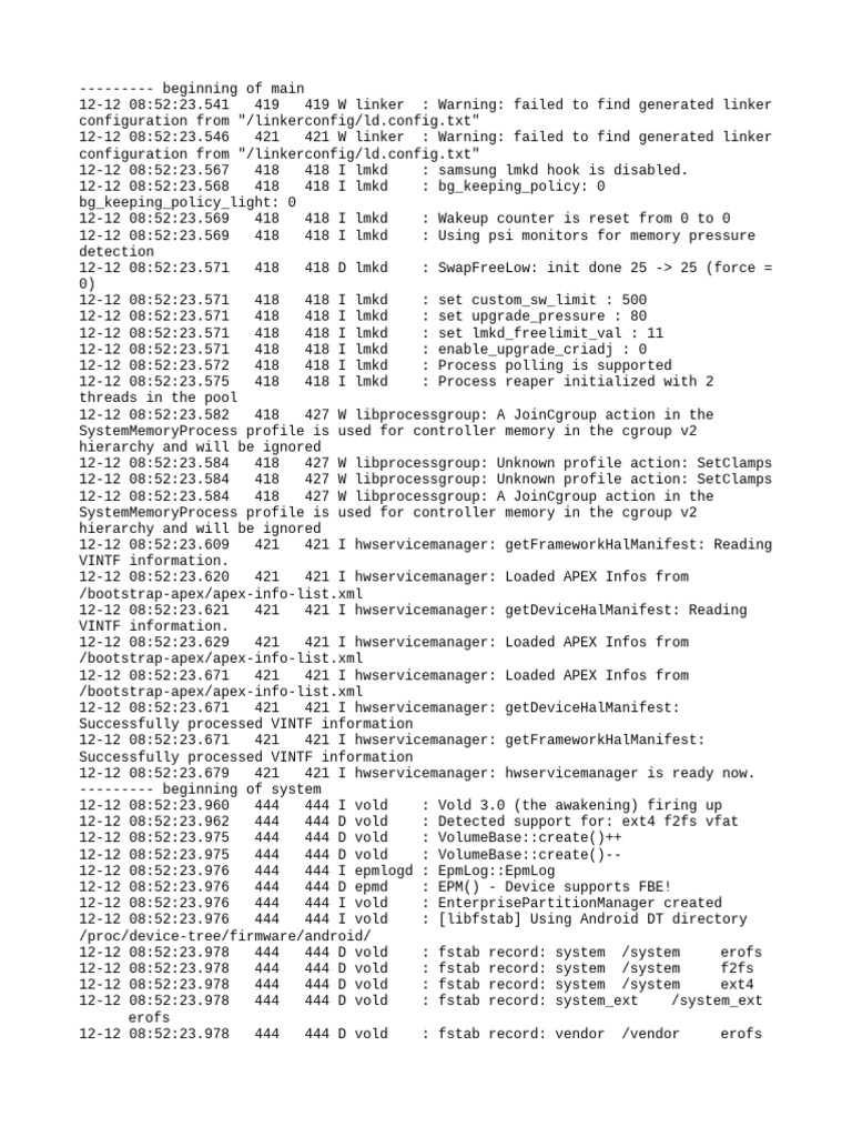 Linker Configuration Warnings Log | PDF | Data | Unix