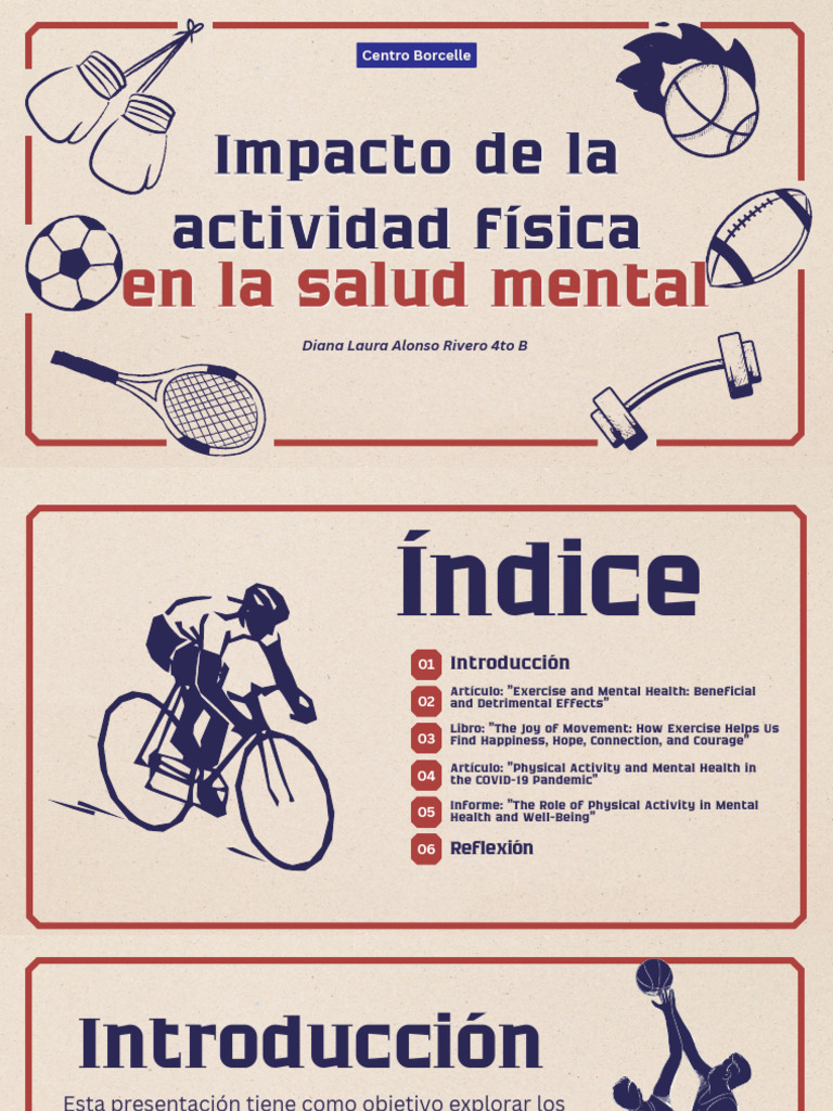 Impacto de La Actividad Física en La Salud Mental | PDF | Salud mental ...