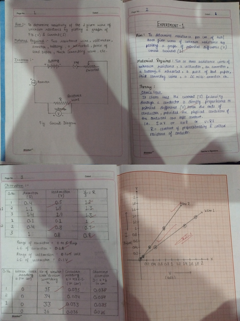1 To 4 Exp. | PDF