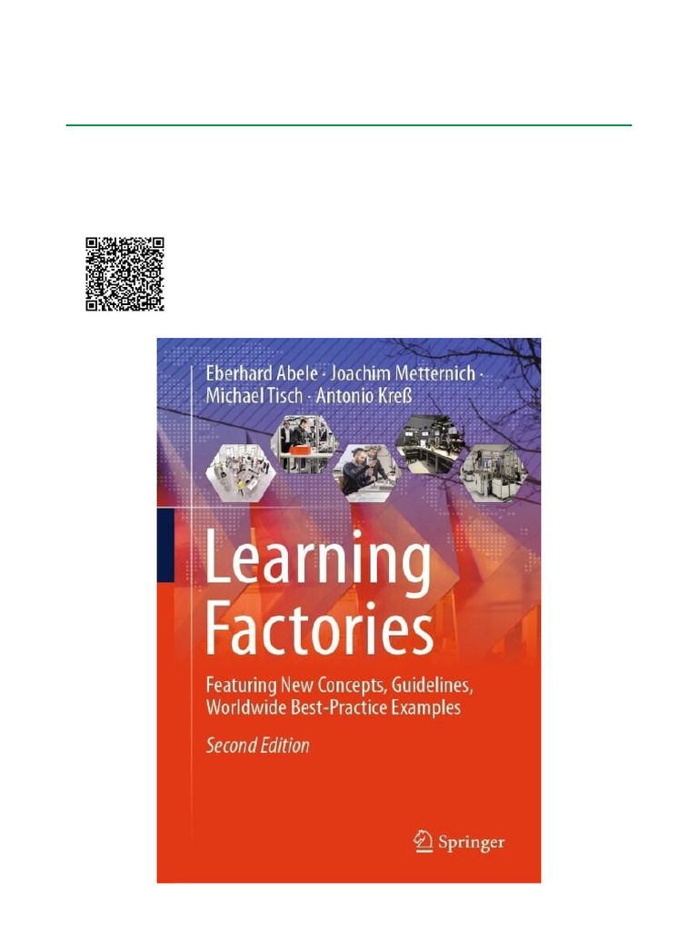 Learning Factories Featuring New Concepts, Guidelines, Worldwide Best ...
