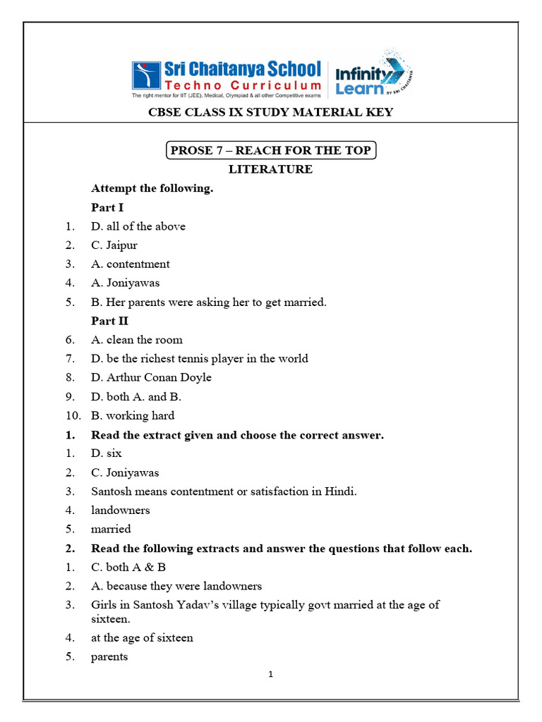 CBSE Class IX Study Material Guide | PDF | Agriculture | Sustainable ...