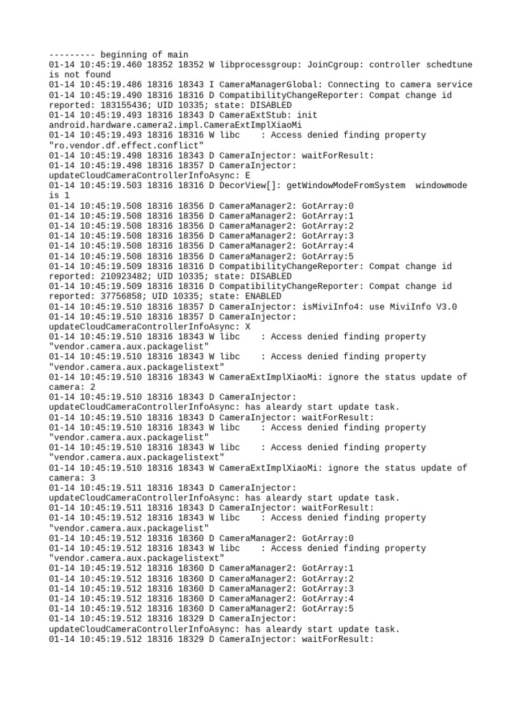 Log Cat 1768367719429 | PDF | Software Engineering | Computer Programming