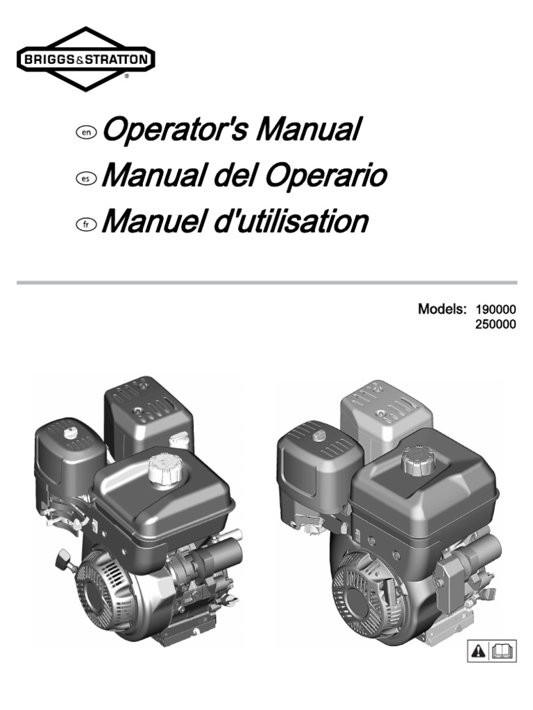 Briggs &amp; Stratton Engine Safety Manual | PDF | Gasoline