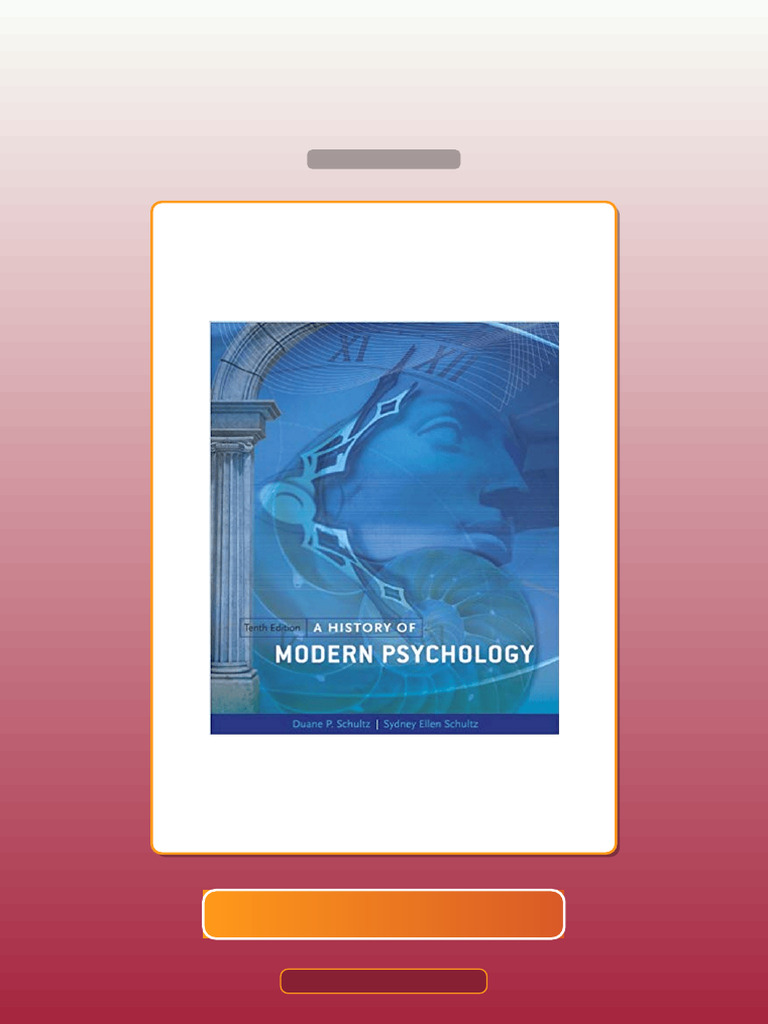 Test Bank for a History of Modern Psychology 10th Edition by Duane P ...