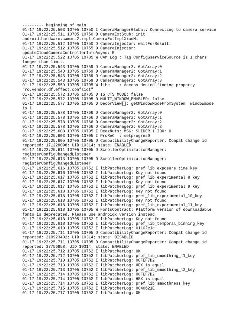 Log Cat 1768652545451 | PDF | System Software | Computing