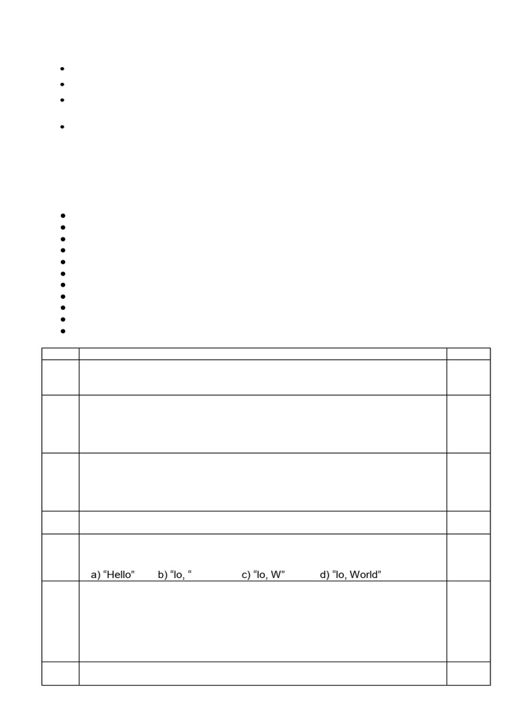 Computer Science Exam Question Paper | PDF | Parameter (Computer ...