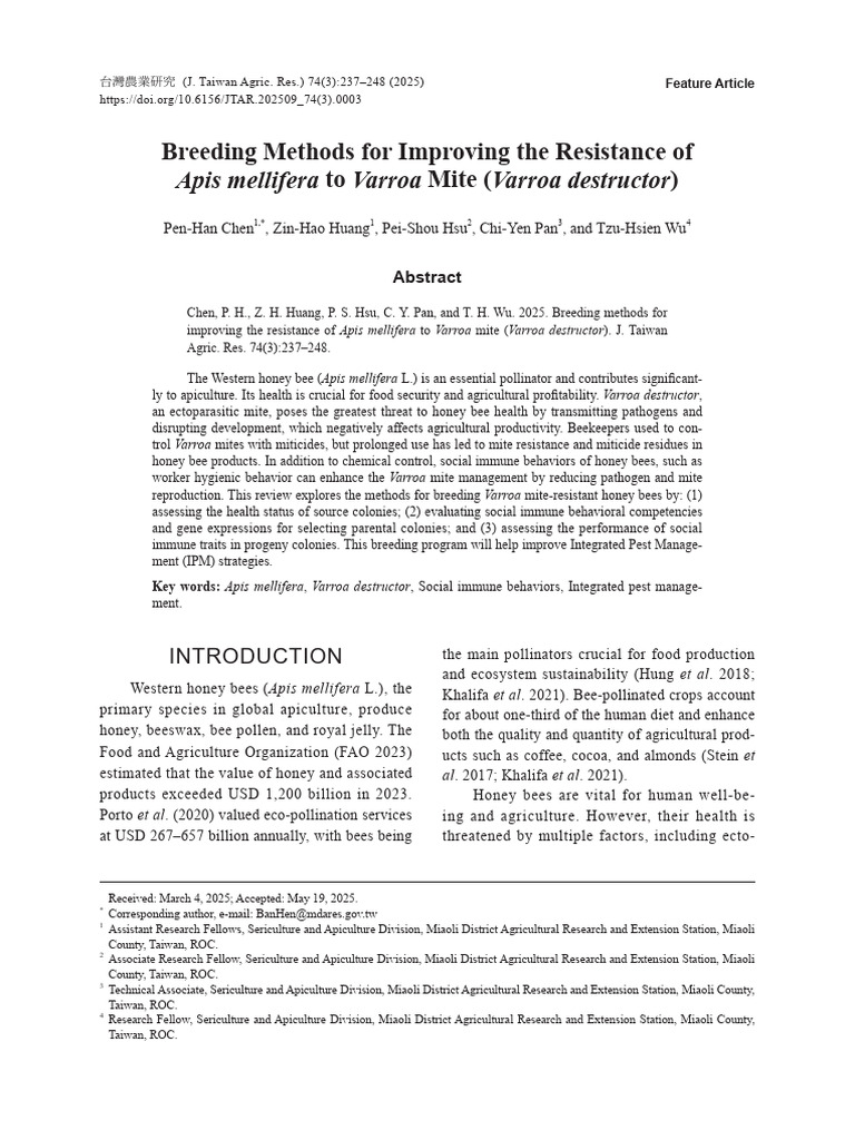 74-3-3 | PDF | Honey Bee | Bees