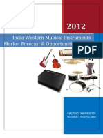India Western Musical Instruments Market Forecast and Opportunities 2017
