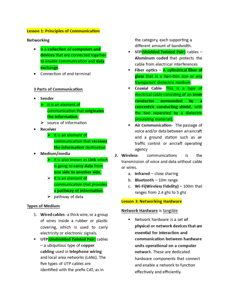 Communication and Networking Basics | PDF | Computer Network | Ip Address