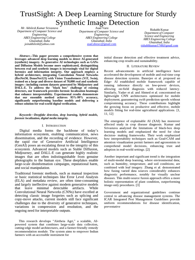 True Sight Paper | PDF | Receiver Operating Characteristic | Machine ...