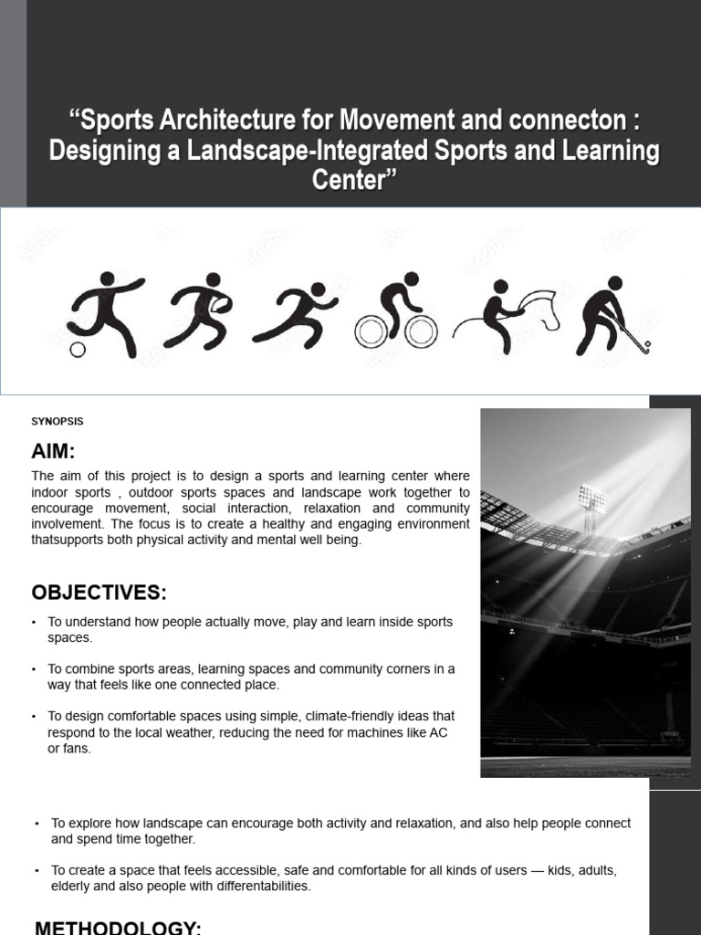 Sports Architecture for Movement and connecton | PDF | Sports