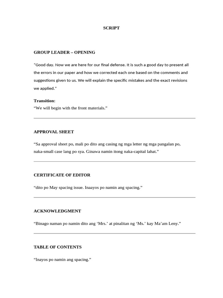 Final Defense Presentation Corrections | PDF | Bullying | Social Psychology