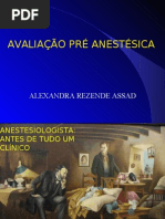 Aula - Avaliação Pré Anestésica