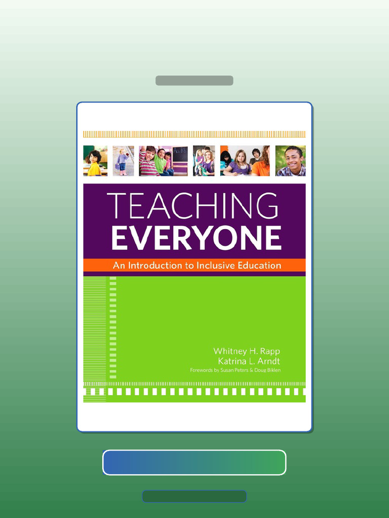 Test Bank for Teaching Everyone an Introduction to Inclusive Education ...