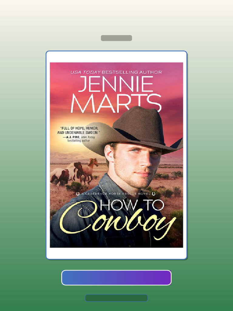 Test Bank for How to Cowboy Jennie Marts | PDF | Curriculum | Knowledge