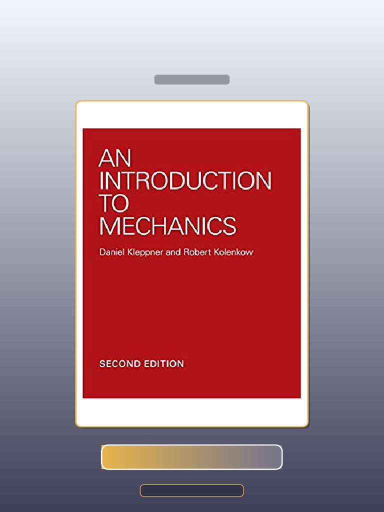 Test Bank for an Introduction to Mechanics 2nd Edition | PDF | Multiple ...