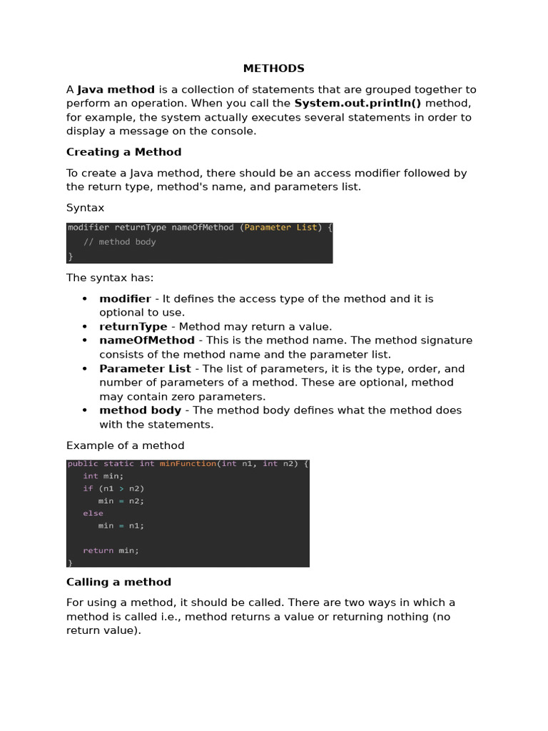 ITB 9203.9 | PDF | Parameter (Computer Programming) | Method (Computer ...