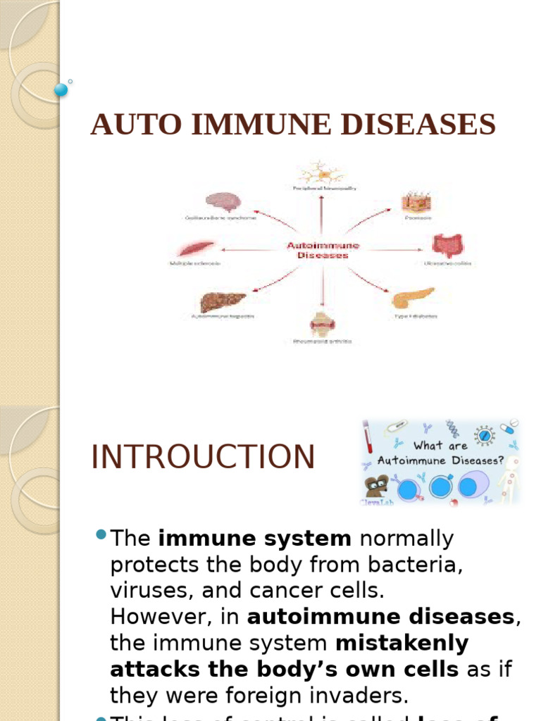 Auto Immune Diseases | PDF | Immune System | Autoimmune Disease