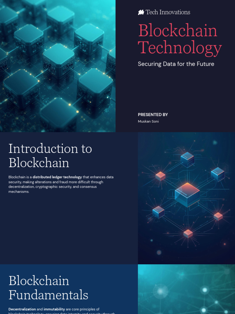 Blockchain Innovations in Data Security | PDF | Computer Security ...